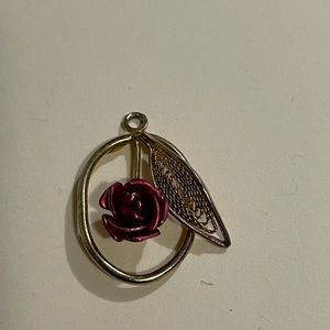 Rose gold pendant